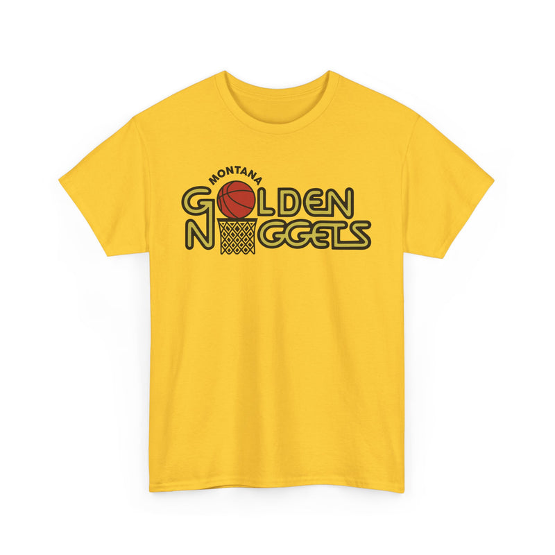 Load image into Gallery viewer, Montana Golden Nuggets Basketball 1980-1983 T-shirt
