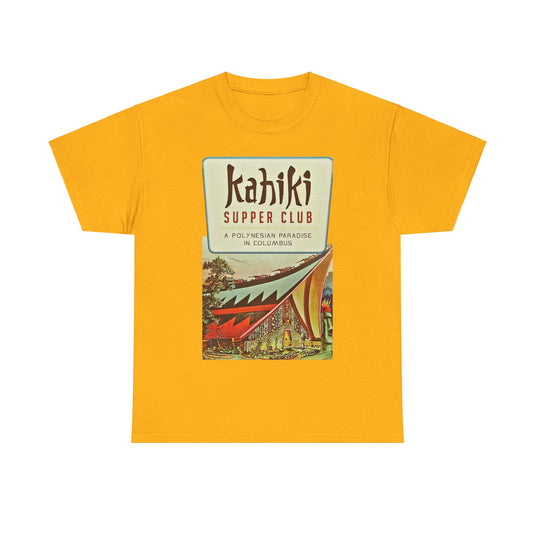 Kahiki Supper Club Columbus Ohio Bar Restaurant T-shirt