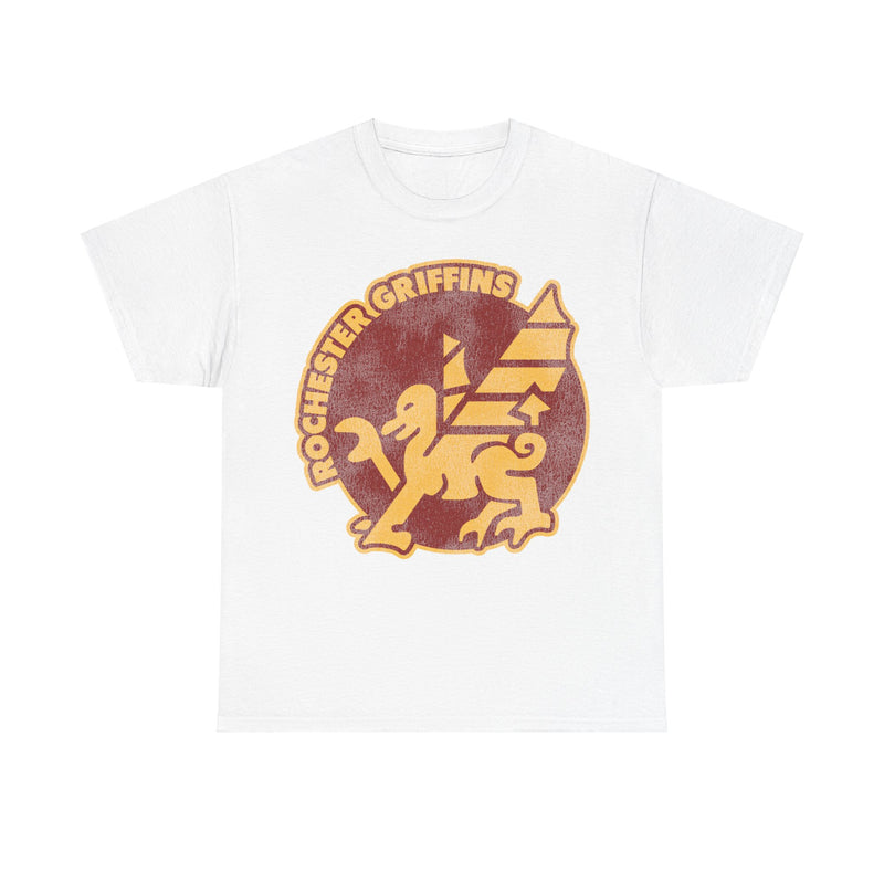 Load image into Gallery viewer, Rochester Griffins Lacrosse Team Nostalgic Retro Logo T-shirt
