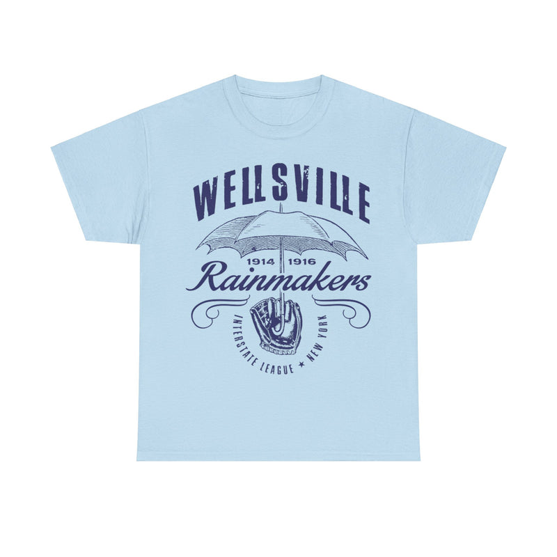 Load image into Gallery viewer, Wellsville Rainmakers Est 1914 New York Baseball T-shirt
