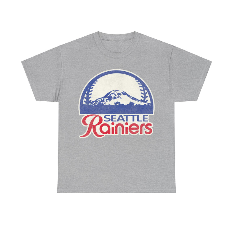 Load image into Gallery viewer, Seattle Rainiers Mountain Nostalgic Retro Baseball Team T-shirt
