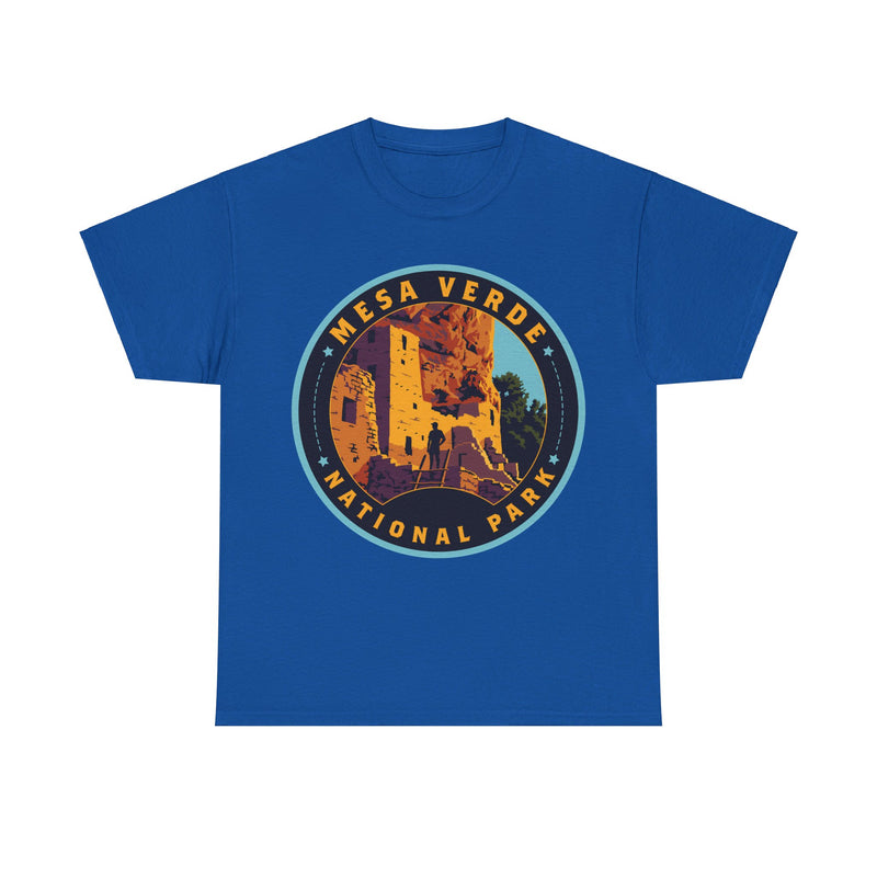 Load image into Gallery viewer, Mesa Verde National Park Colorado Round Logo T-shirt
