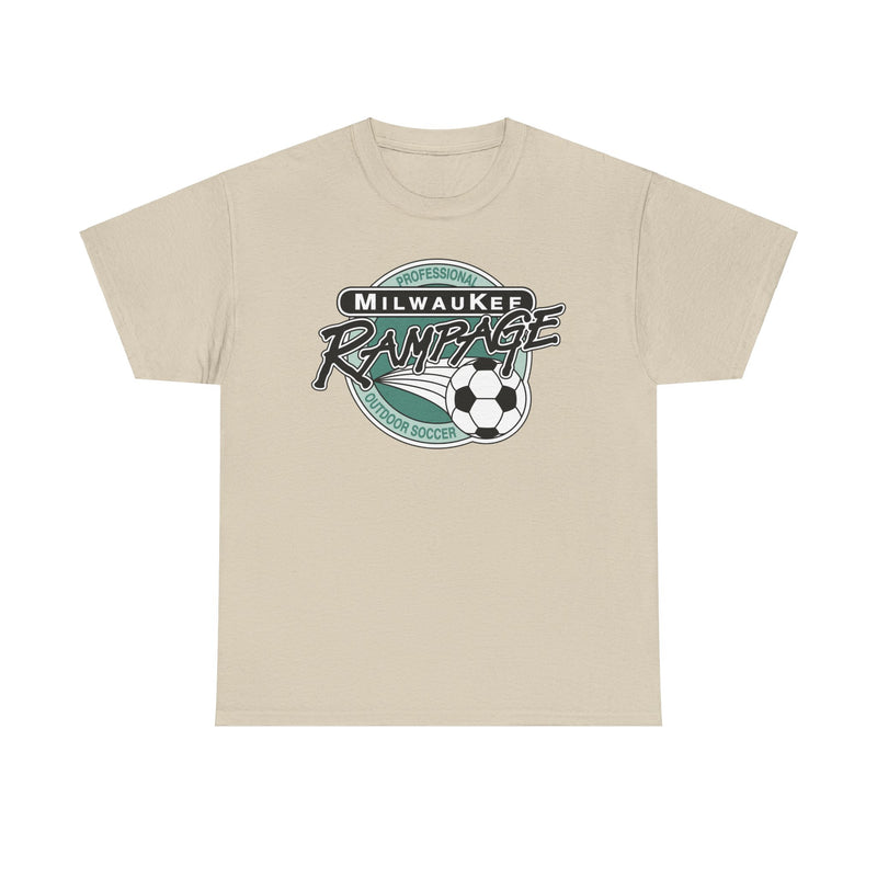 Load image into Gallery viewer, Milwaukee Rampage Wisconsin Soccer 1993-2002 T-shirt
