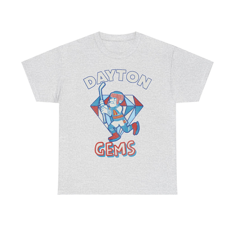 Load image into Gallery viewer, Dayton Gems Ohio Logo Hockey Team T-shirt
