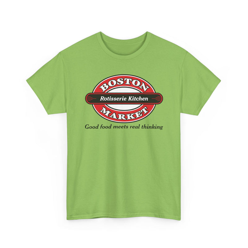 Load image into Gallery viewer, Boston Market T-Shirt Defunct Rotisserie Kitchen Good Food Meets Real Thinking
