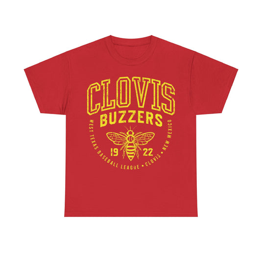 Clovis Buzzers Est 1922 New Mexico Baseball T-shirt