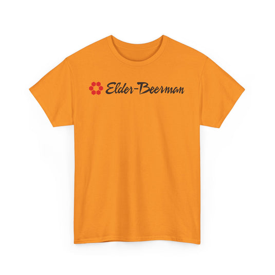 Elder-Beerman Red Hexagon Pattern Department Store Logo T-Shirt
