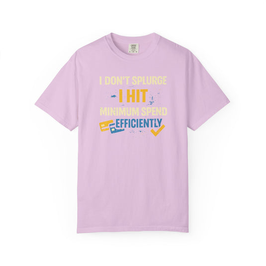 Minimum Spend Credit Card Bonus Point Miles Travel T-shirt