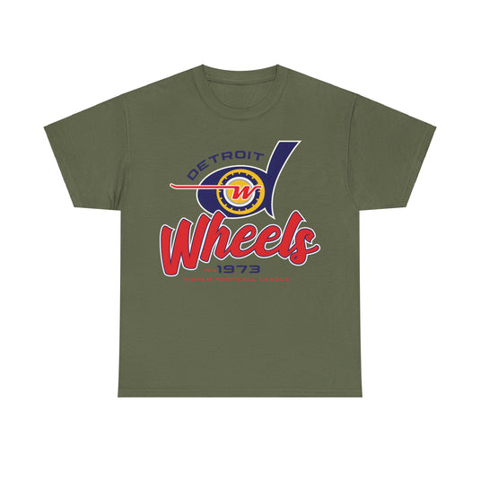 Detroit Wheels Est 1973 Michigan Team T-shirt