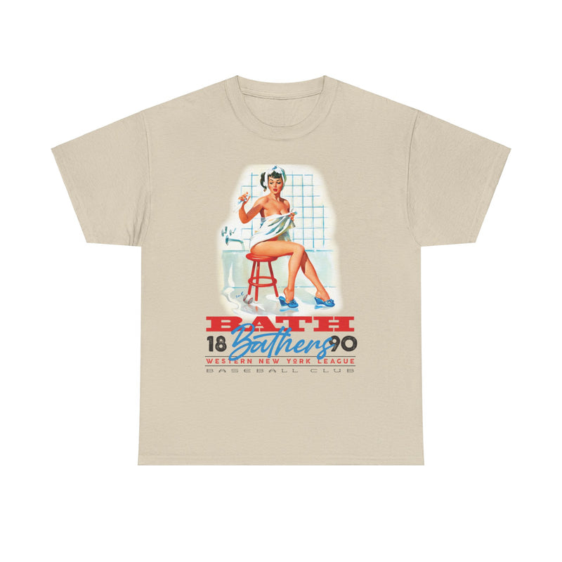 Load image into Gallery viewer, Bath Bathers Est 1890 New York Baseball T-shirt
