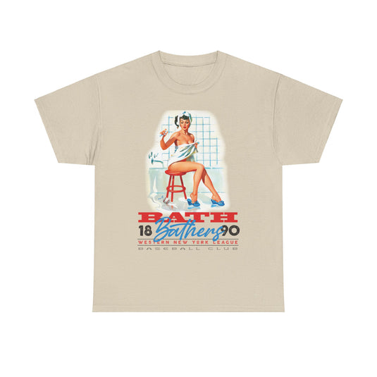 Bath Bathers Est 1890 New York Baseball T-shirt