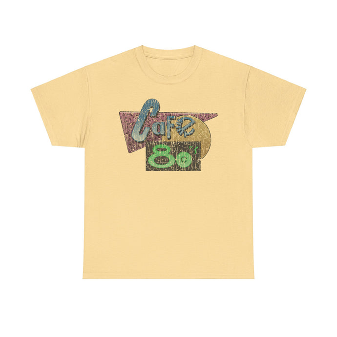 Cafe 80s Back to the Future II Movie T-shirt