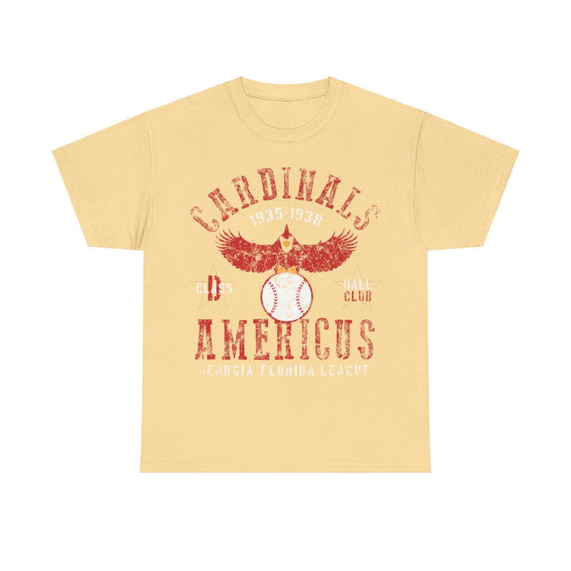 Load image into Gallery viewer, Americus Cardinals Est 1935 Georgia Baseball T-shirt
