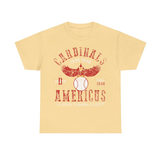 Americus Cardinals Est 1935 Georgia Baseball T-shirt