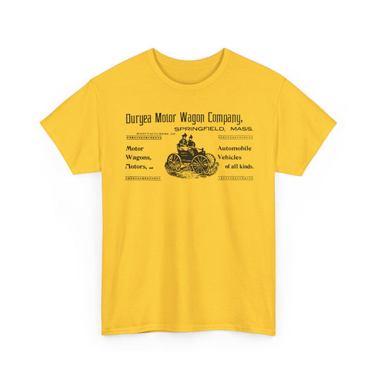 Duryea Motor Wagon Company First American Automobile T-shirt