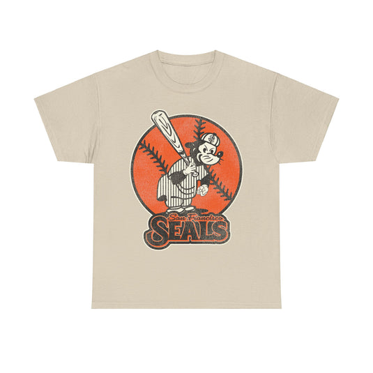 San Francisco Seals Nostalgic Retro Baseball Team T-shirt