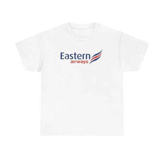 Eastern Airways Vintage Airline Logo T-Shirt - Aviation Enthusiast