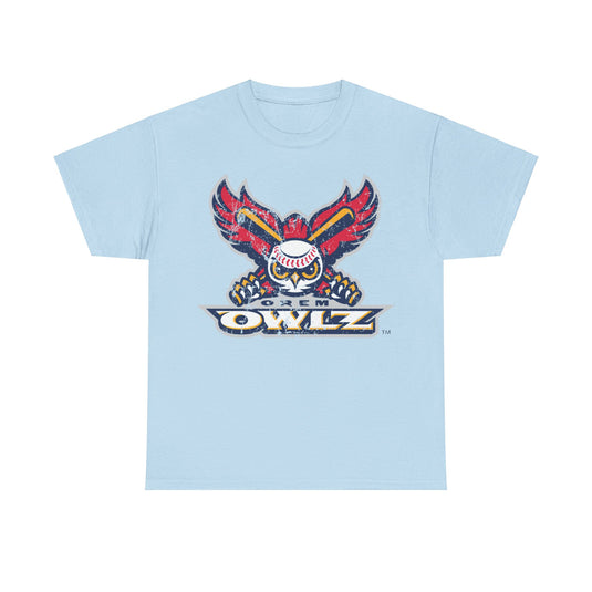 Orem Owlz Utah Logo Baseball Team T-shirt