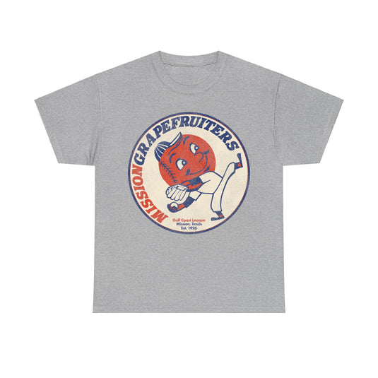 Mission Grapefruiters Nostalgic Retro Baseball Team T-shirt