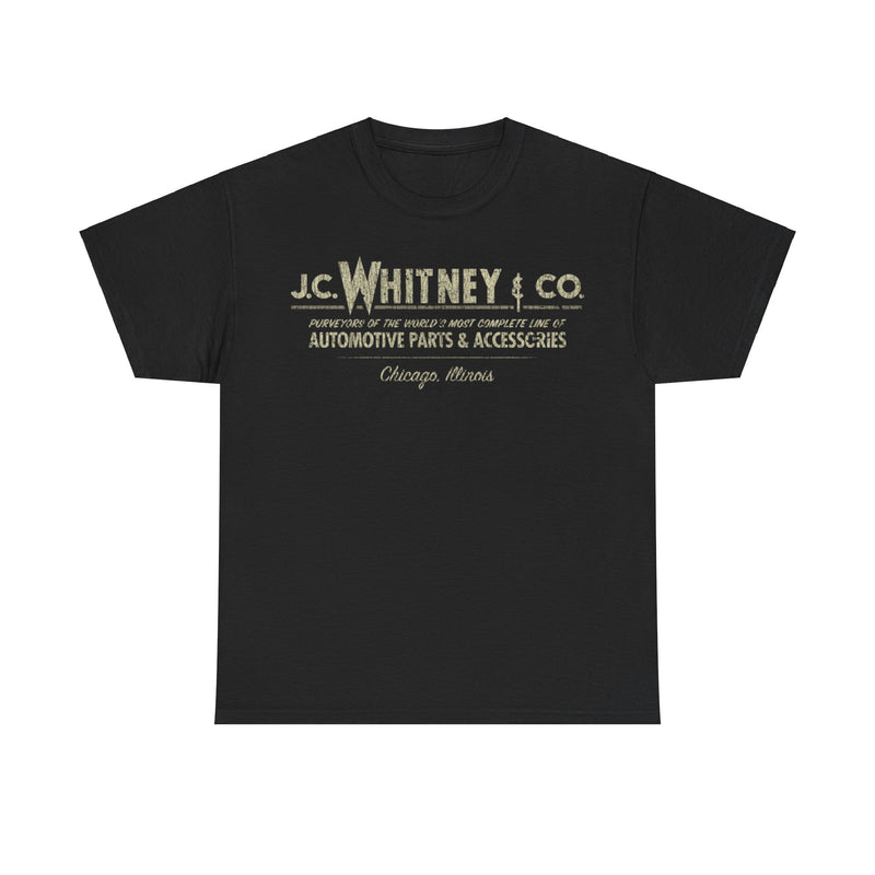 Load image into Gallery viewer, JC Whitney Co 1915 Car Parts Distressed Print T-shirt
