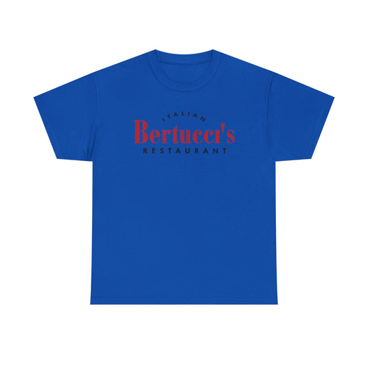 Bertucci's Italian Restaurant T-Shirt - Defunct Chain Logo Tee