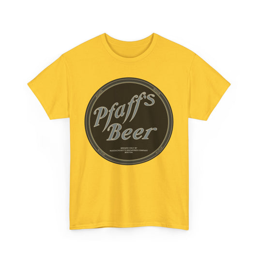 Pfaff's Beer Boston Massachusetts Brewery Company Logo T-Shirt