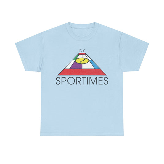 New York Sportimes Team Tennis Retro Nostalgic T-shirt