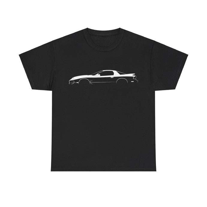 Pontiac Firebird Trans Am WS6 Ram Air 2002 Silhouette Car T-shirt