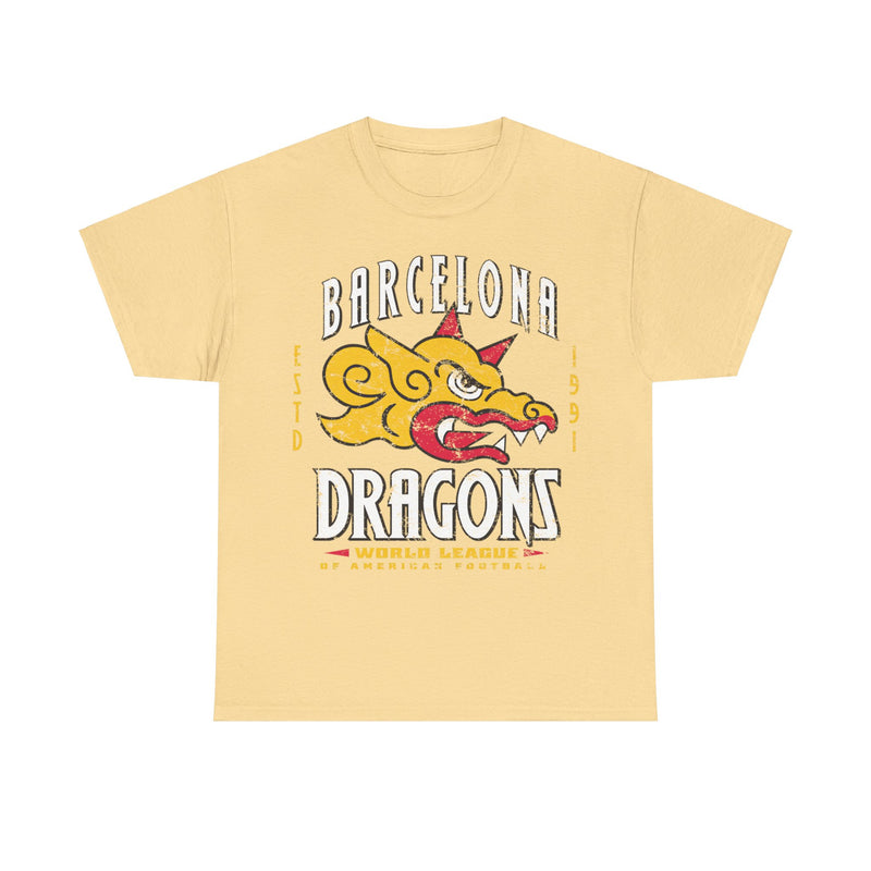 Load image into Gallery viewer, Barcelona Dragons Est 1991 Spain Football Team T-shirt
