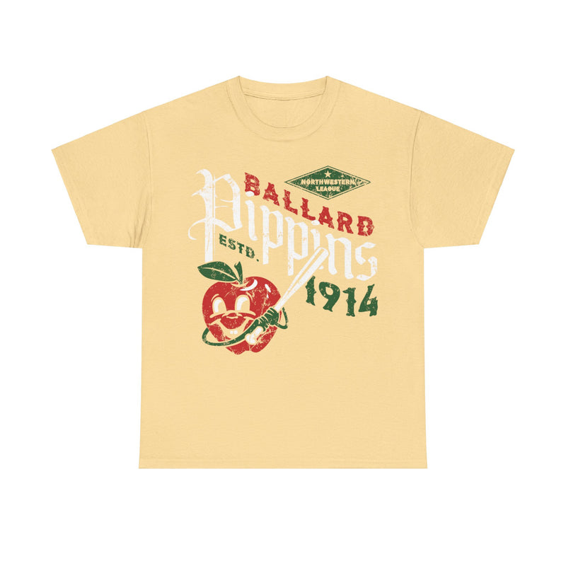 Load image into Gallery viewer, Ballard Pippins Est 1914 Seattle Washington Baseball T-shirt
