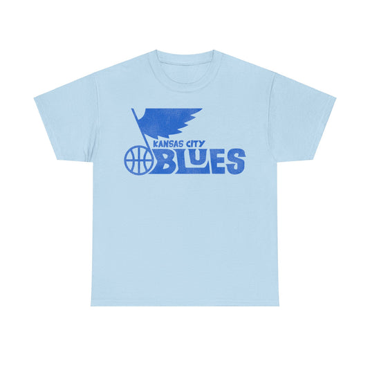 Kansas City Blues Basketball Team Nostalgic Retro T-shirt