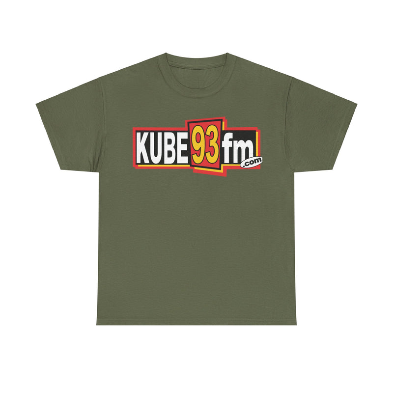 Load image into Gallery viewer, Kube 93 FM Seattle Washington Logo Radio Station T-shirt
