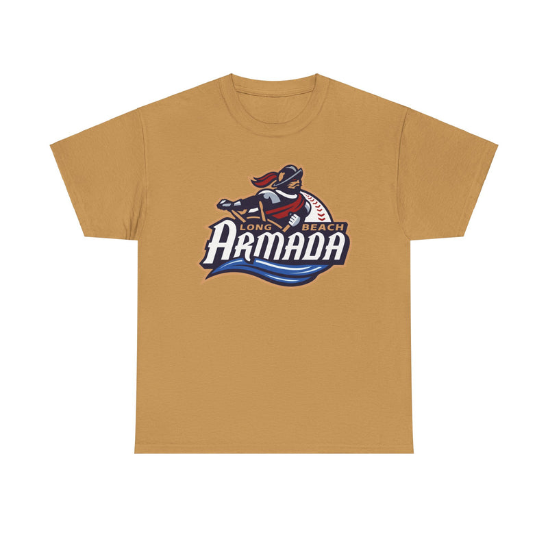 Load image into Gallery viewer, Long Beach Armada Golden Baseball League 2005-2009 California T-shirt
