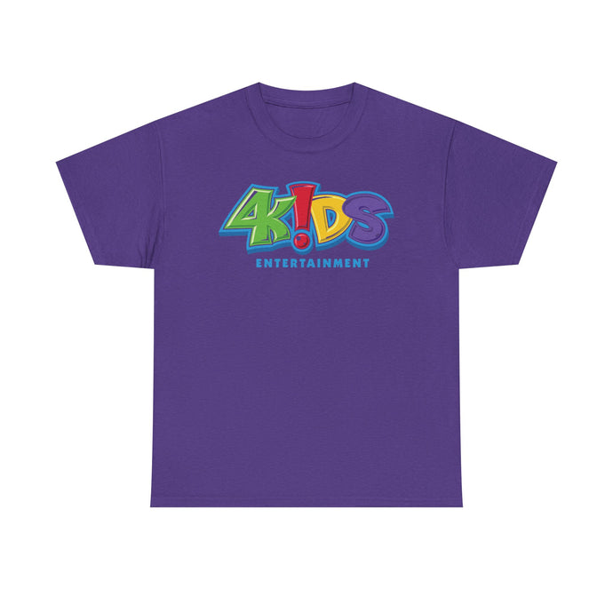 4Kids Entertainment Colorful Logo Retro Kids TV T-Shirt