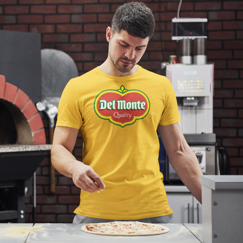 Load image into Gallery viewer, Del Monte T-Shirt - Food Industry Bankrupt Company Logo Tee
