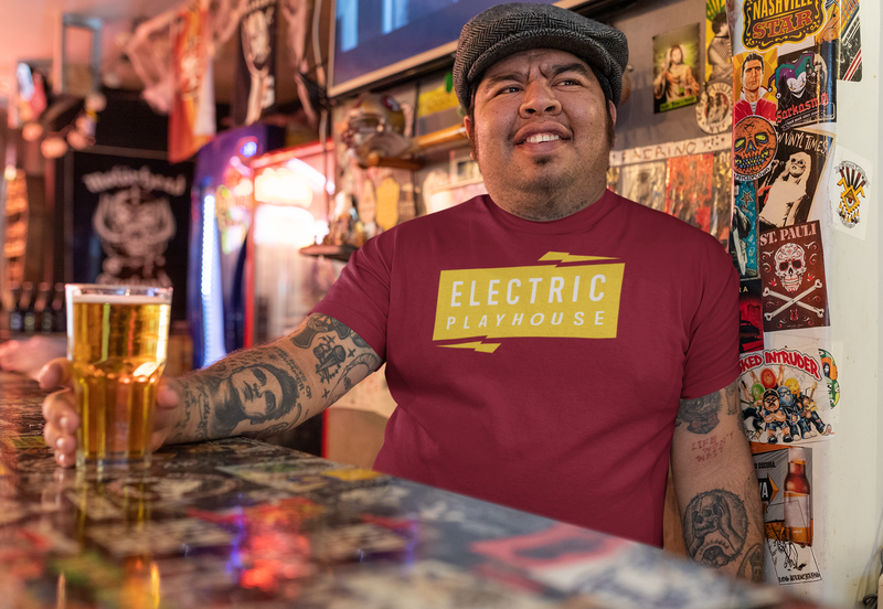 Load image into Gallery viewer, Electric Playhouse T-Shirt - Entertainment Industry Defunct Venue Logo
