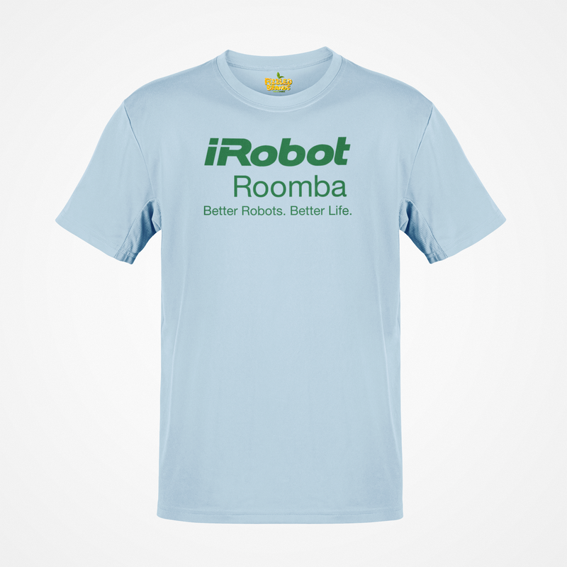 Load image into Gallery viewer, iRobot Roomba T-Shirt - Consumer Robotics Industry Bankrupt Logo Tee
