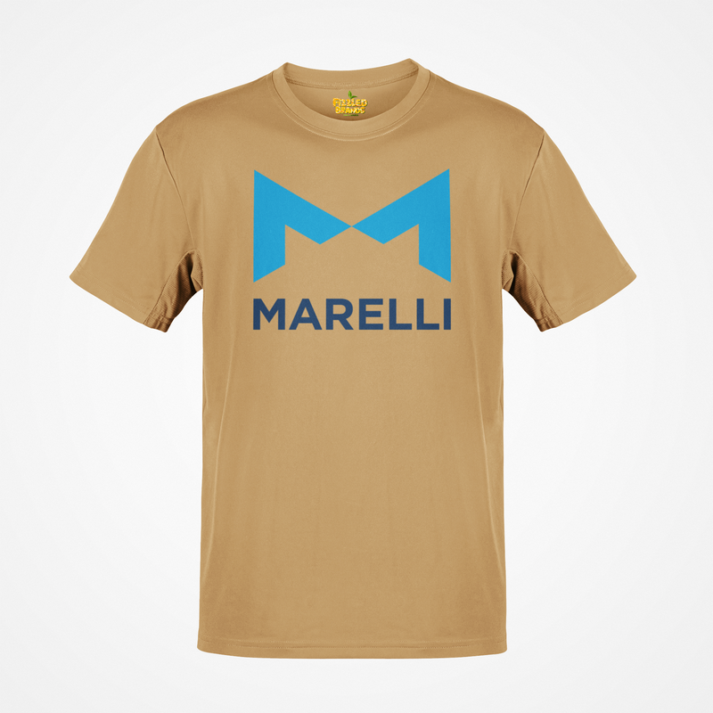 Load image into Gallery viewer, Marelli Holdings T-Shirt - Automotive Parts Manufacturing Industry Logo
