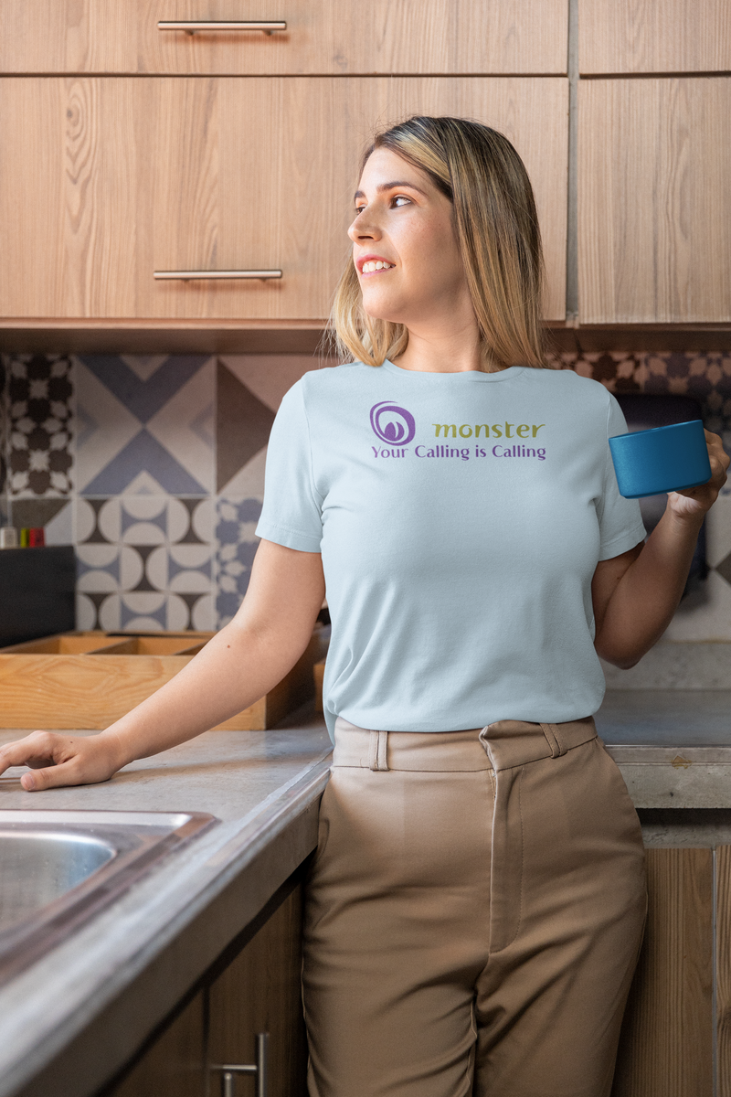 Load image into Gallery viewer, Monster Worldwide T-Shirt - Job Search Employment Industry Logo Tee
