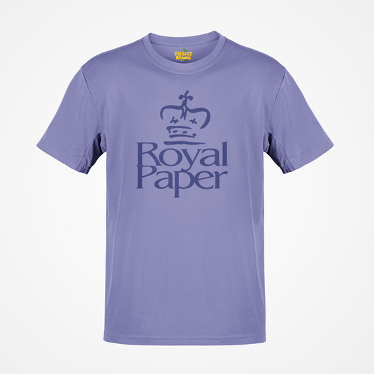 Royal Paper T-Shirt - Paper Products Manufacturing Industry Logo Tee