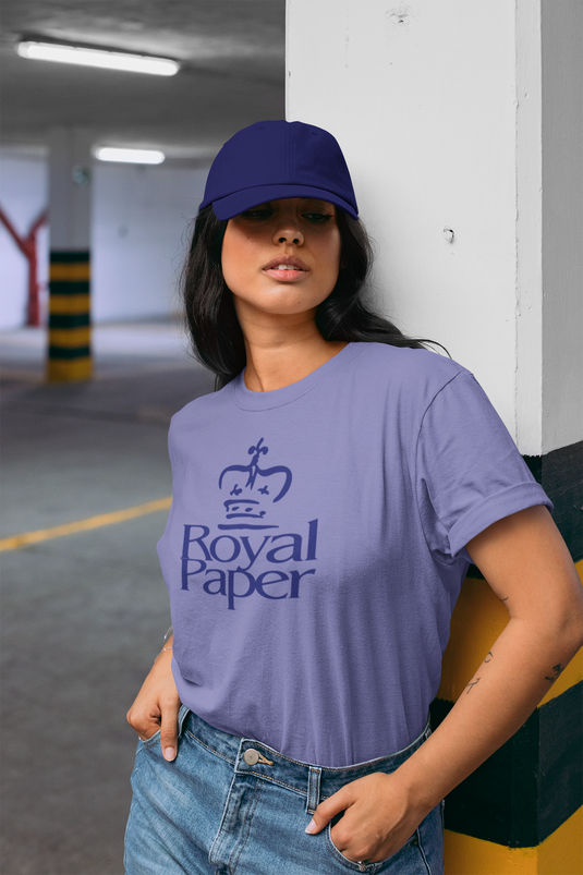 Royal Paper T-Shirt - Paper Products Manufacturing Industry Logo Tee