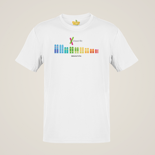 23andMe Holding Co T-Shirt DNA Testing Defunct Company Logo Tee