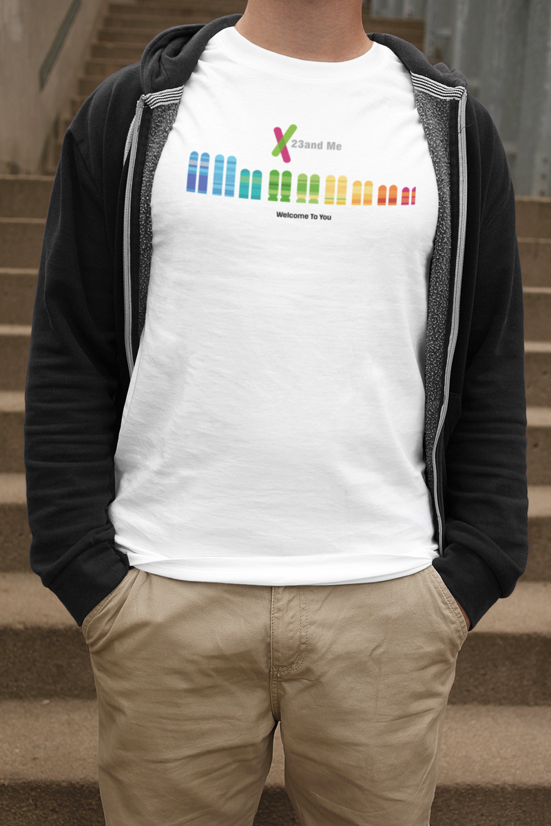 Load image into Gallery viewer, 23andMe Holding Co T-Shirt DNA Testing Defunct Company Logo Tee
