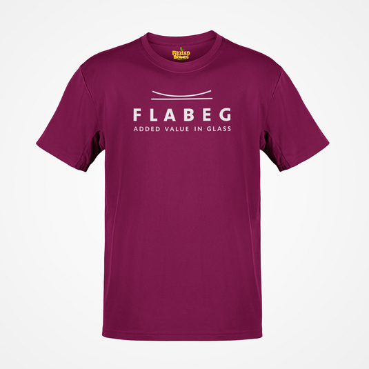 Flabeg Automotive T-Shirt Defunct Glass Company Bankrupt Logo Tee