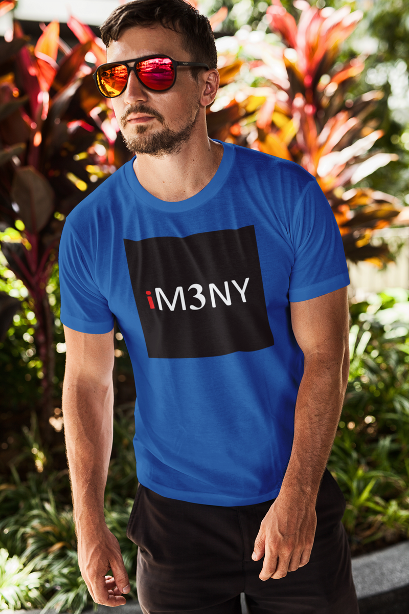 Load image into Gallery viewer, IM3NY T-Shirt Defunct New York Company Bankrupt Logo Tee
