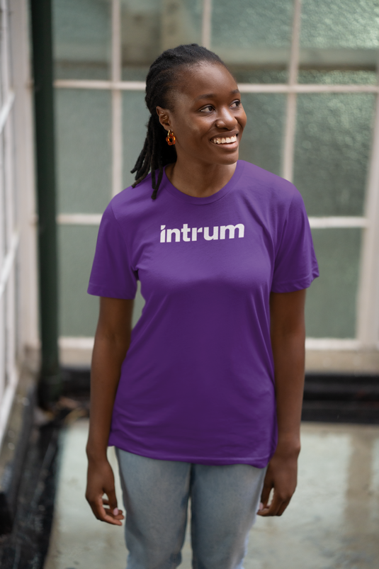 Intrum T-Shirt Bankrupt Debt Collection Company Logo Tee