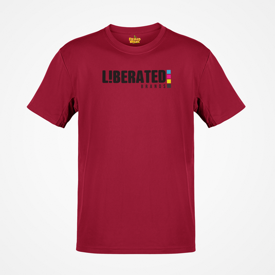 Liberated Brands T-Shirt Defunct Fashion Company Bankrupt Logo Tee