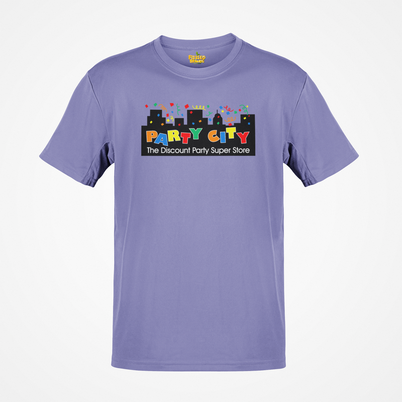Load image into Gallery viewer, Party City T-Shirt Bankrupt Party Supply Store Vintage Logo Tee
