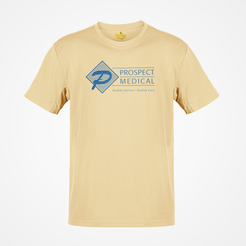 Load image into Gallery viewer, Prospect Medical T-Shirt Defunct Healthcare Company Bankrupt Logo Tee
