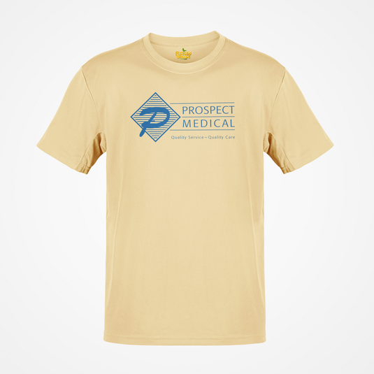 Prospect Medical T-Shirt Defunct Healthcare Company Bankrupt Logo Tee